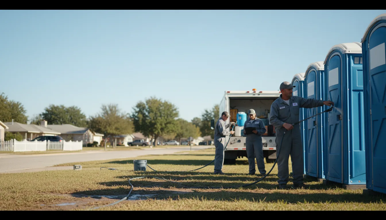 Long-Term Portable Toilet Rental in Henry, IL near me